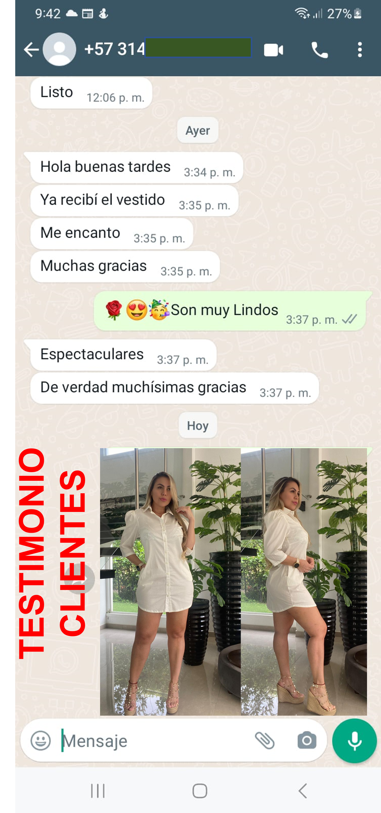 CAMISERO MANGA 3.4 CON BOLSILLOS MI BELLEZA