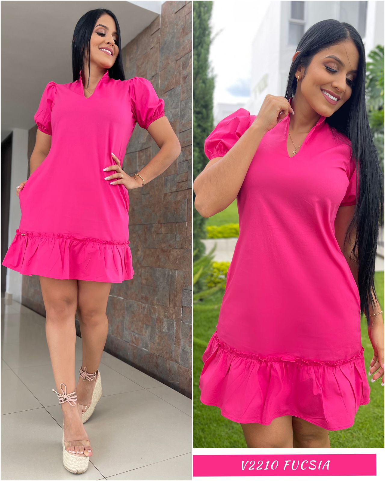 Vestido SUAVE y LINDO Algodon