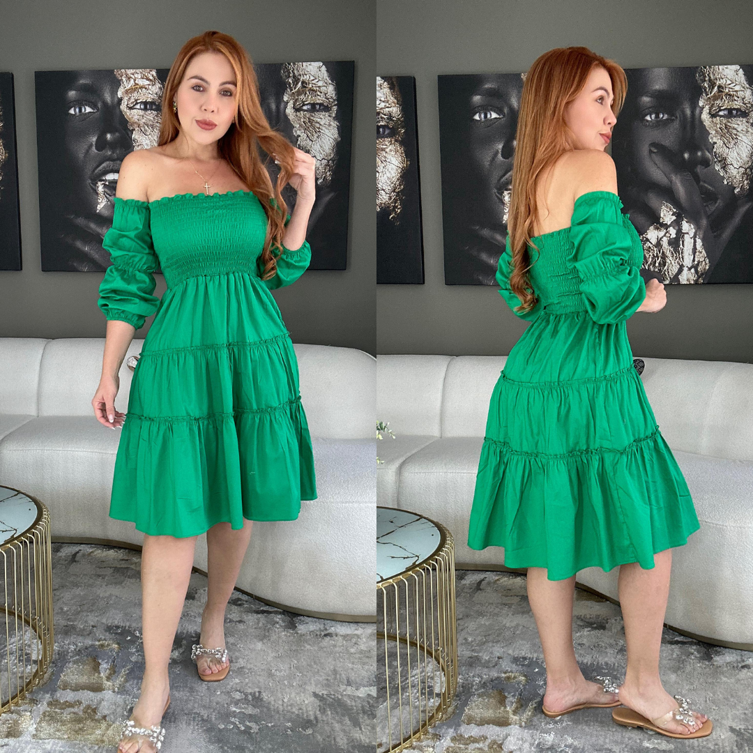 Vestido Campana en Lindo y Suave Algodón