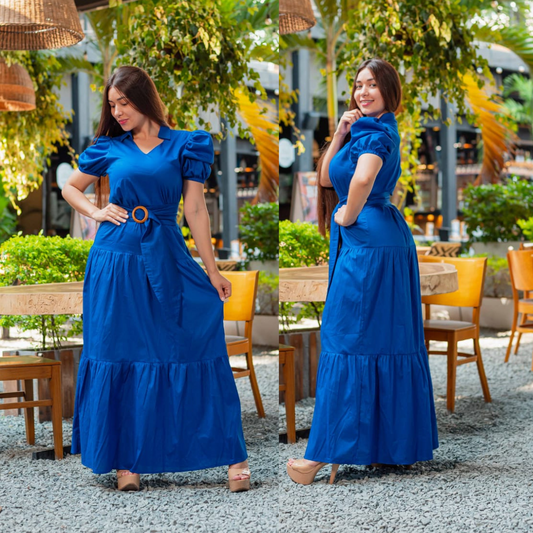 Vestido SUAVE Algodón Largo