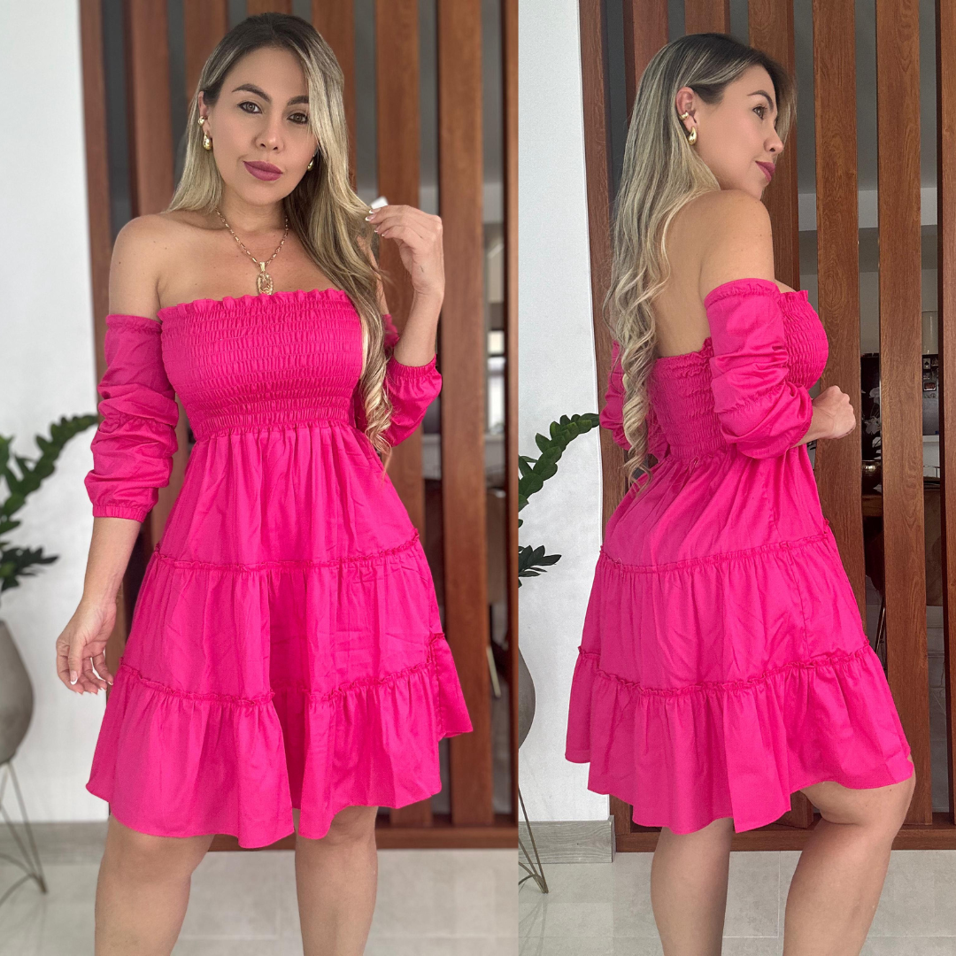 Vestido Campana en Dulce y Suave Algodón